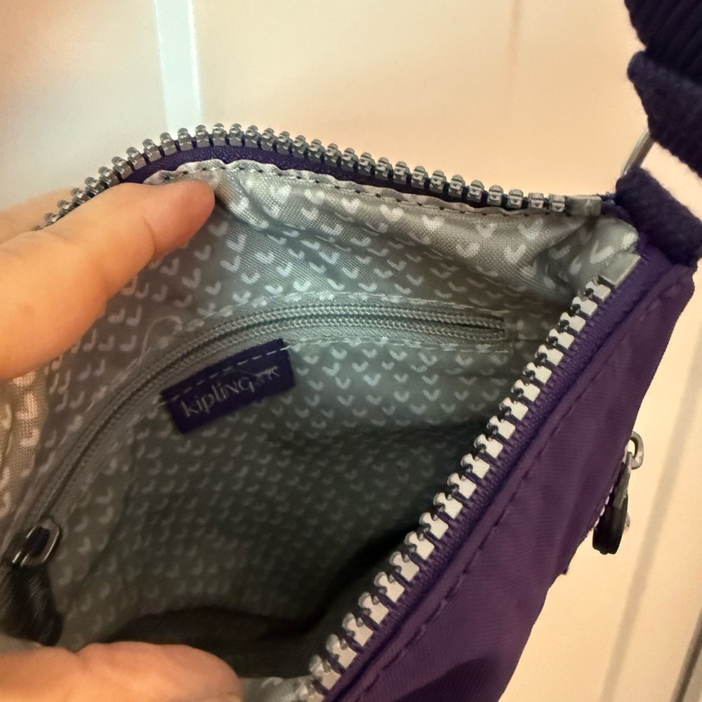 Kipling Purple Crossbody Bag - Picture 5 of 5